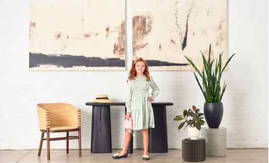 Sateen Green Paisley Dress 1754