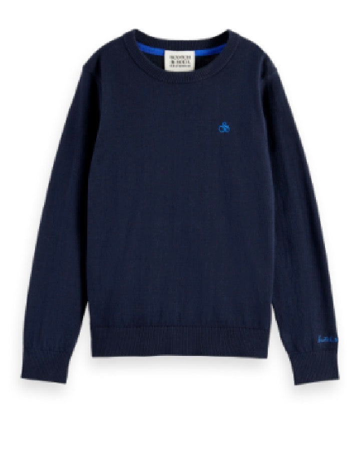 Core Logo Regular Fit Pullover Sweater