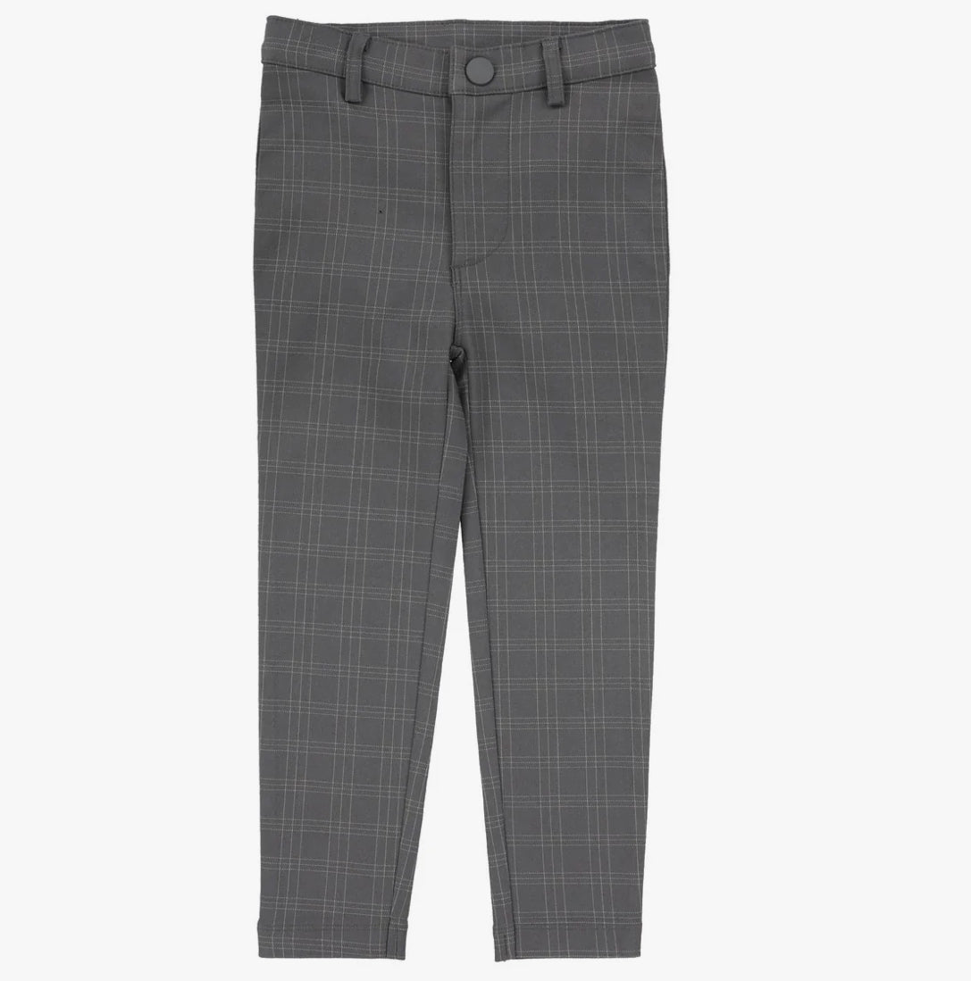 DPP-MGW Mid Grey Windowpane Pants