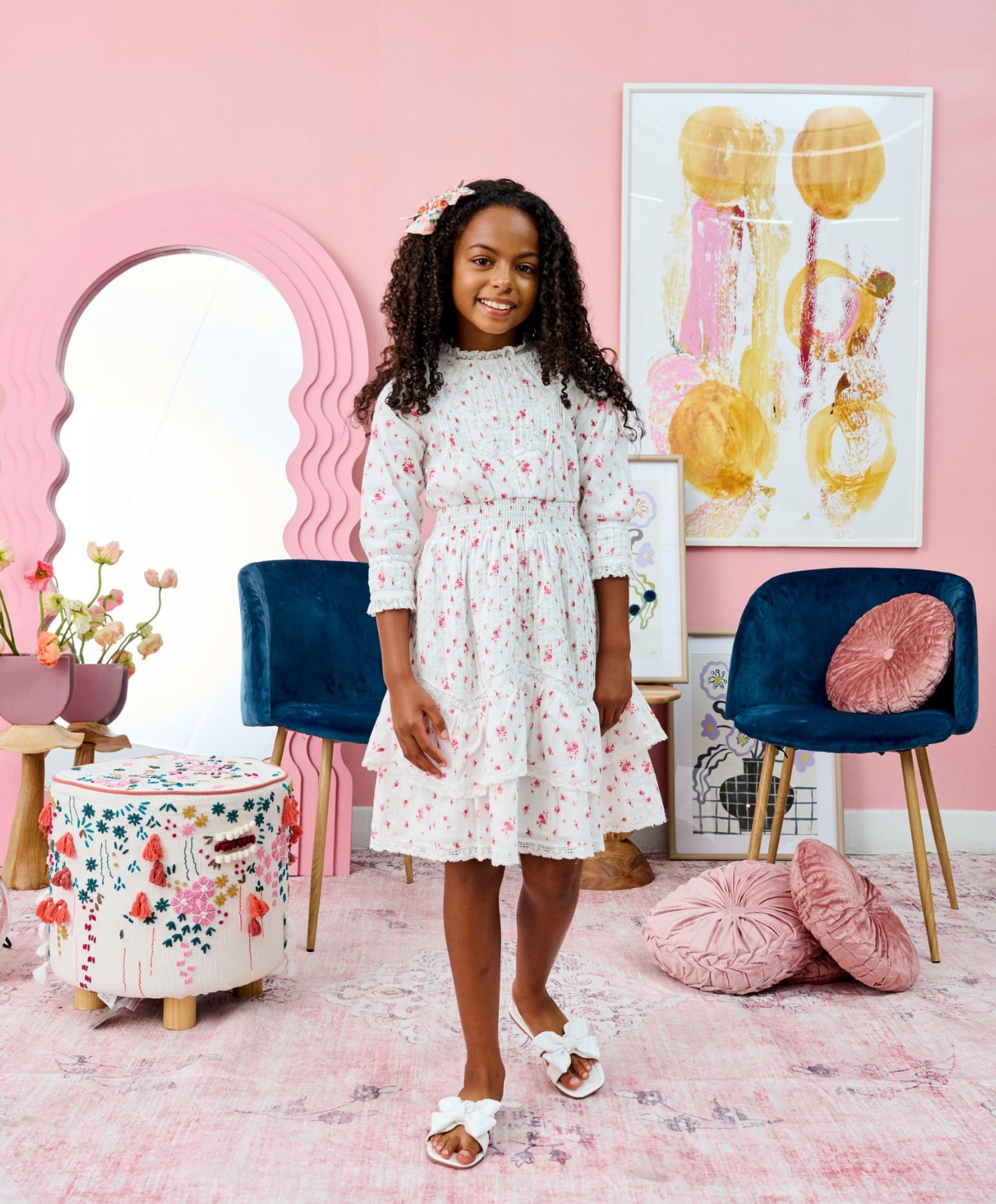 Lacey Rosebud Dress 2040