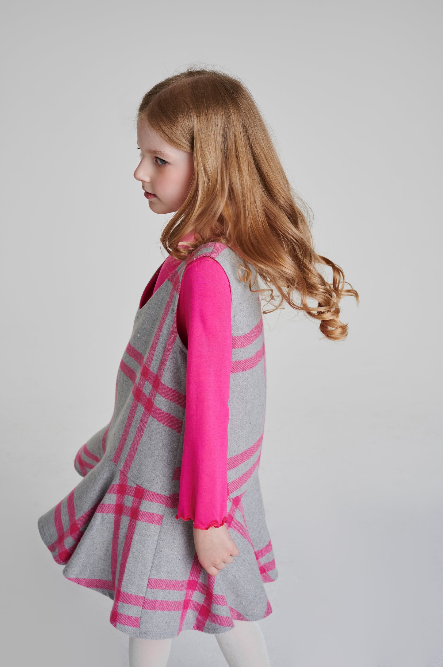 Pink Gray Jumper DSL0490