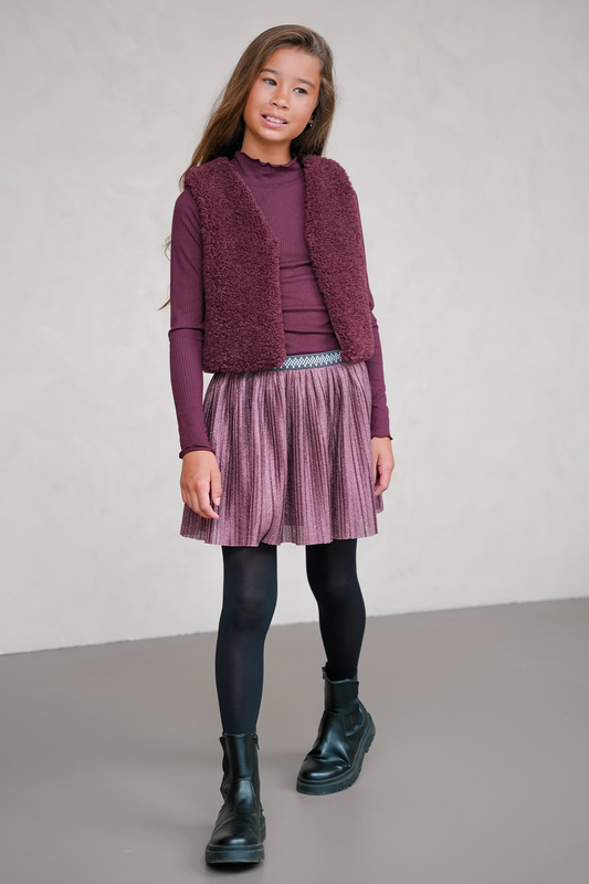 F508-5804 Miley Dress w/ Glitter Skirt