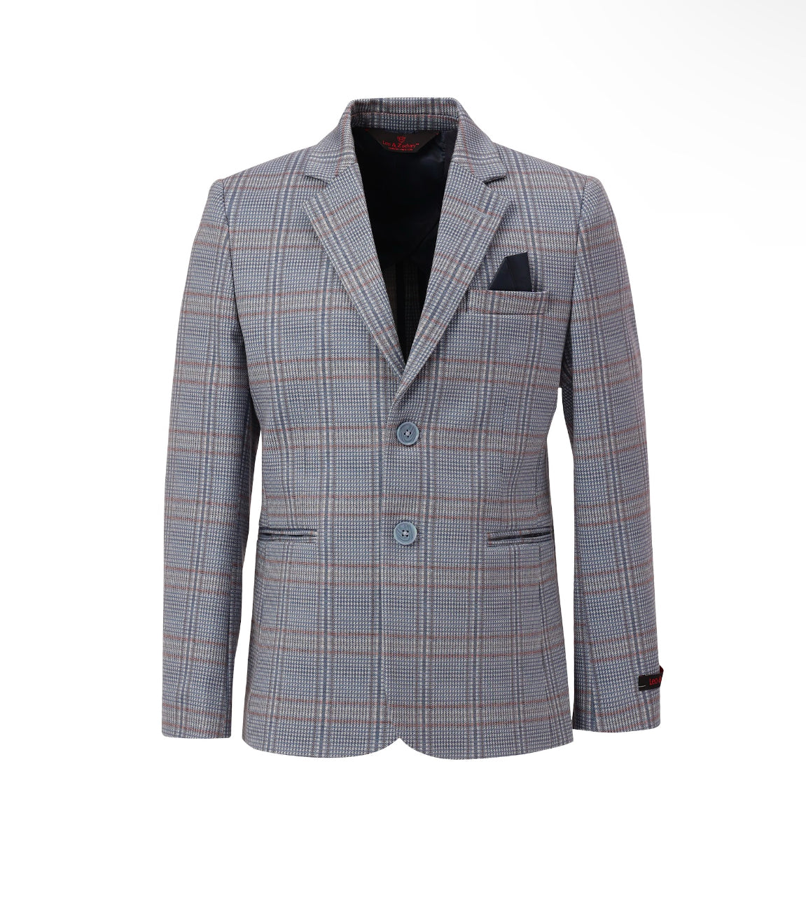 Multi Plaid Stretch Blazer BLZ- 5466/5866
