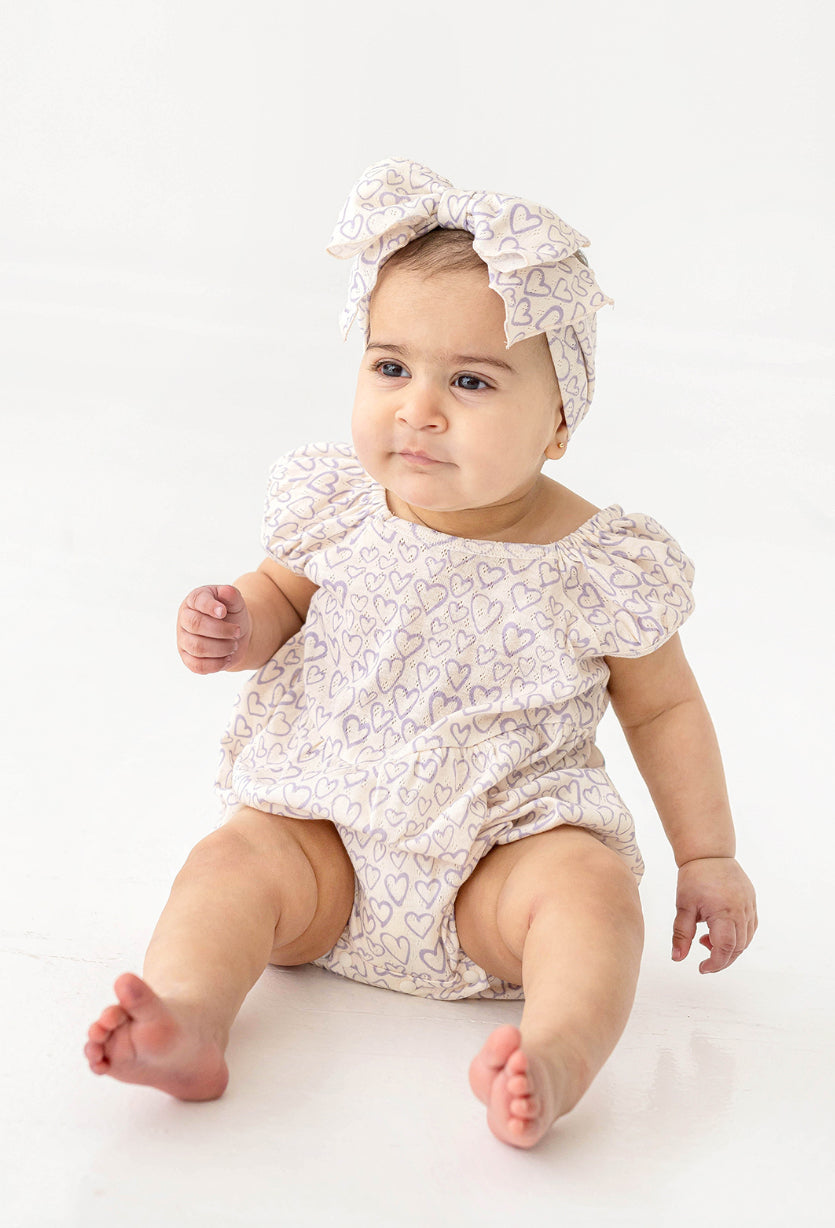 Zoey Heart Romper 7174PE