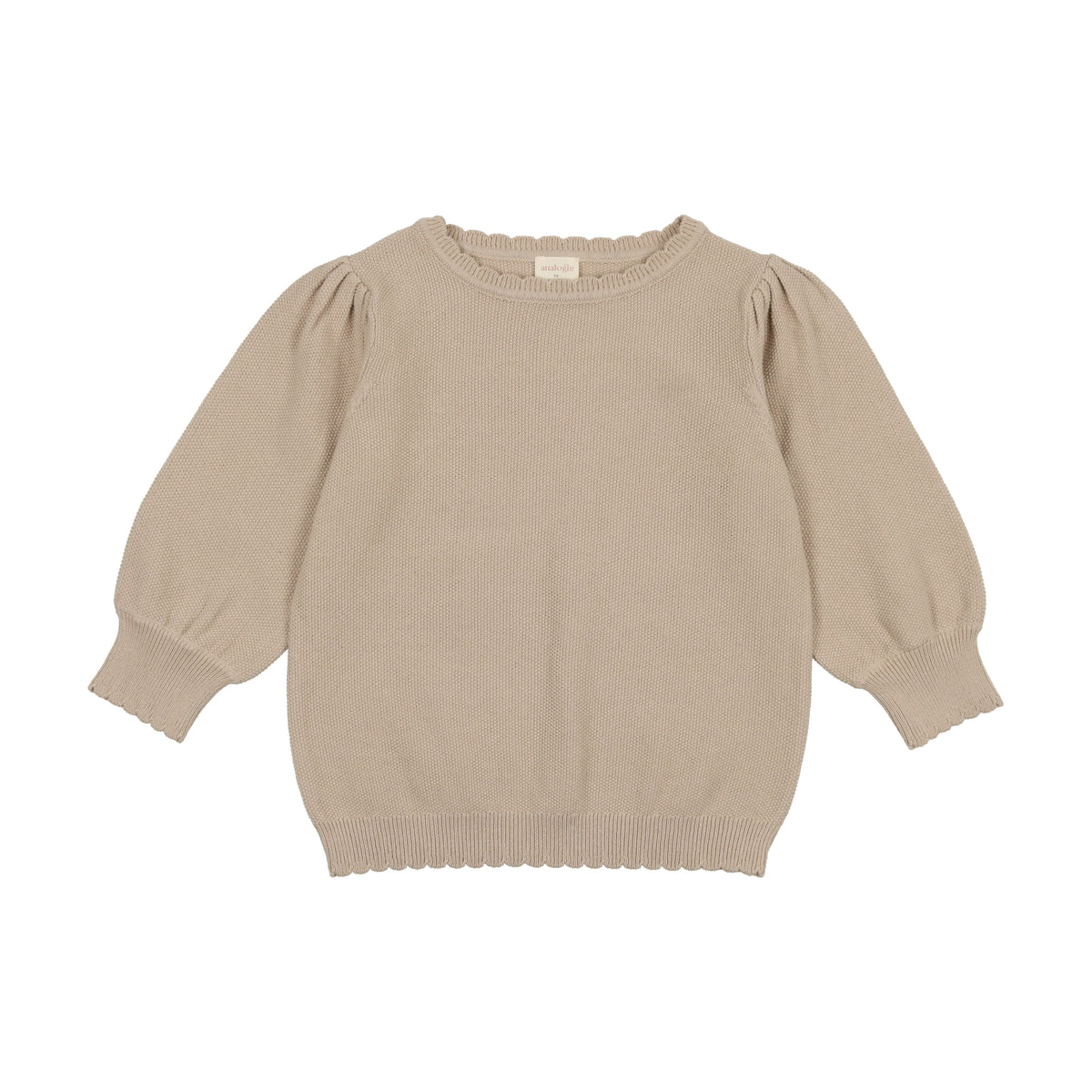 トップス EAUSEENON puff-sleeve knit EAUSEENON puff-sleeve knit