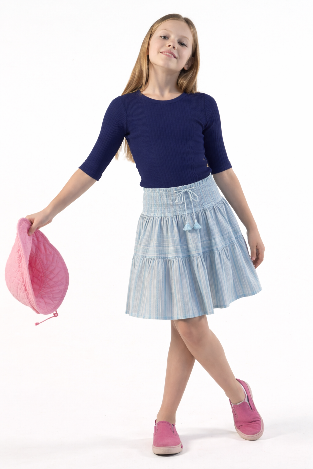 Brassilito Gauzy Blue Skirt