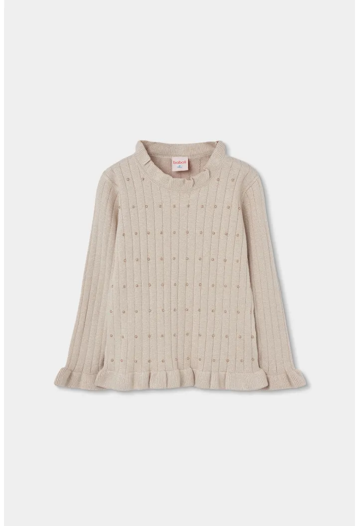 Gold Knit Pullover 774110-7464