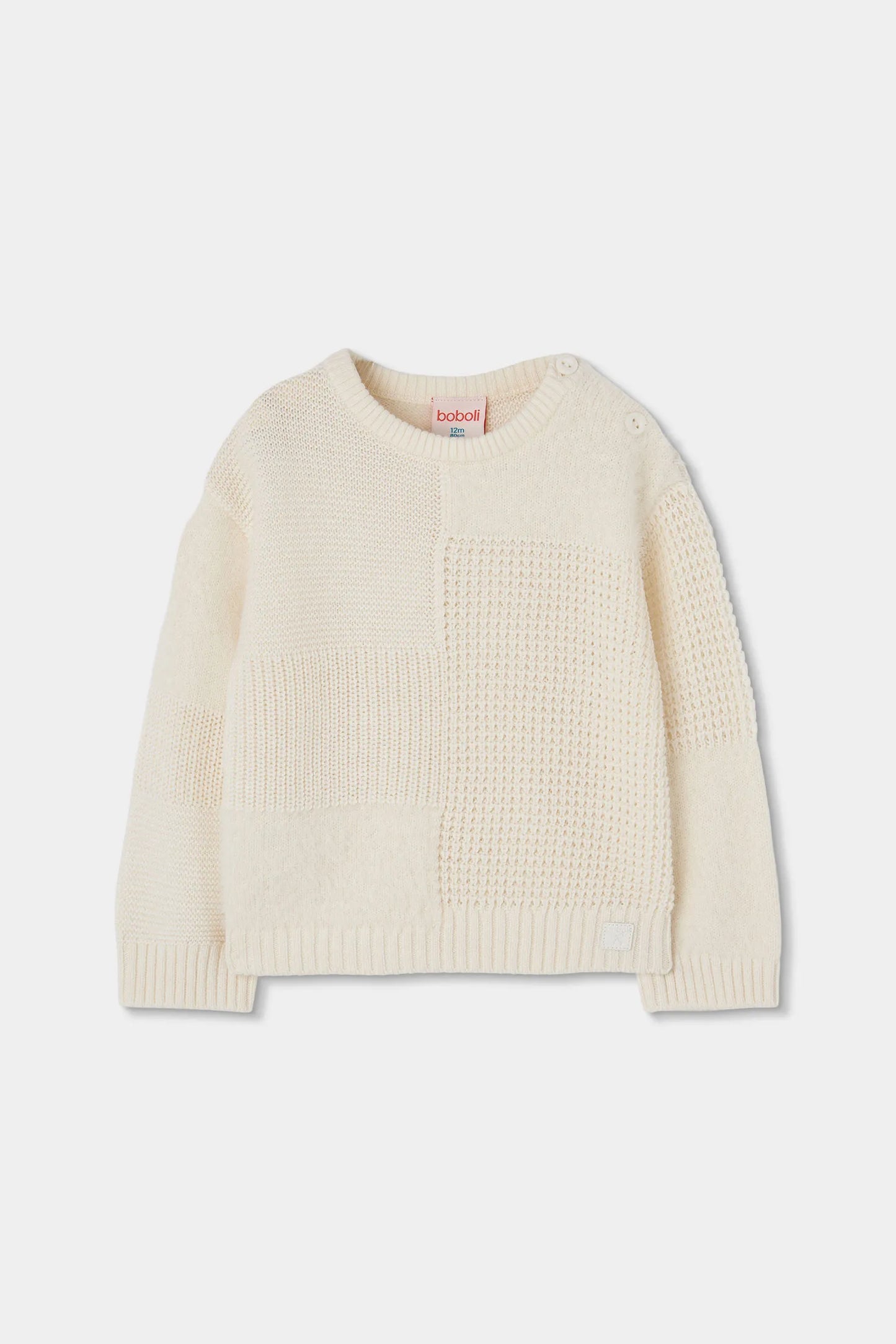 Cream Knit Pullover 324021-1111