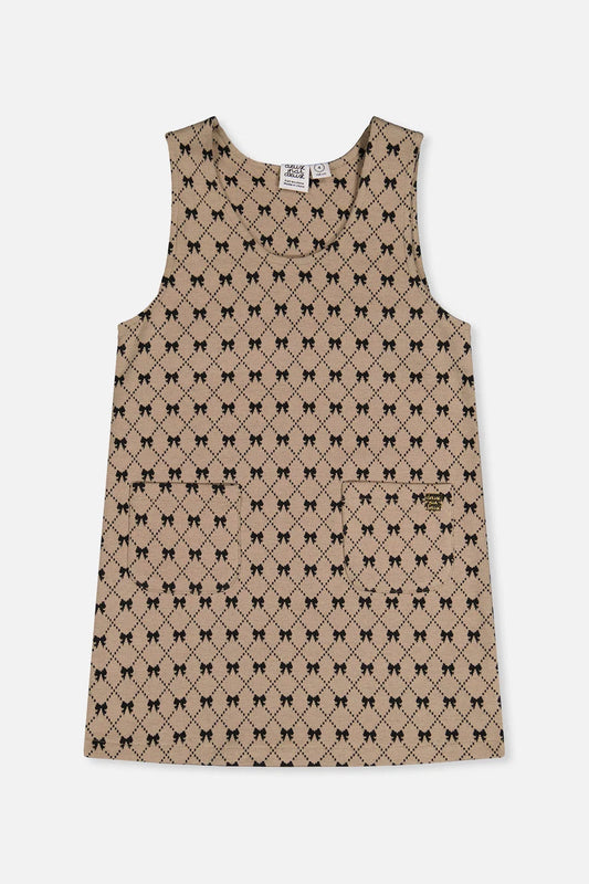 J20Q40 Bow Print Jumper
