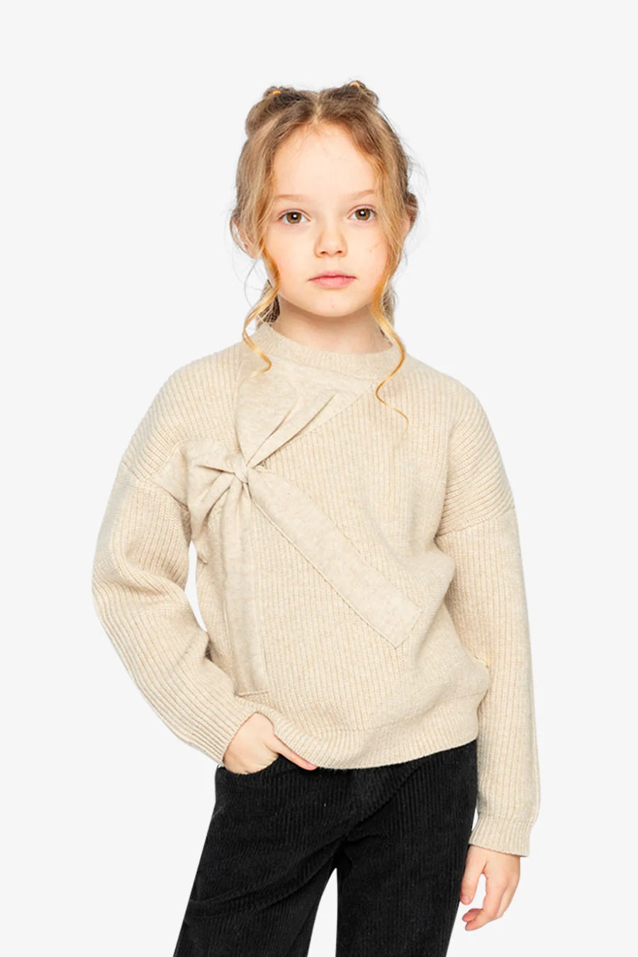 J20HT31 Sweater w/ Bow