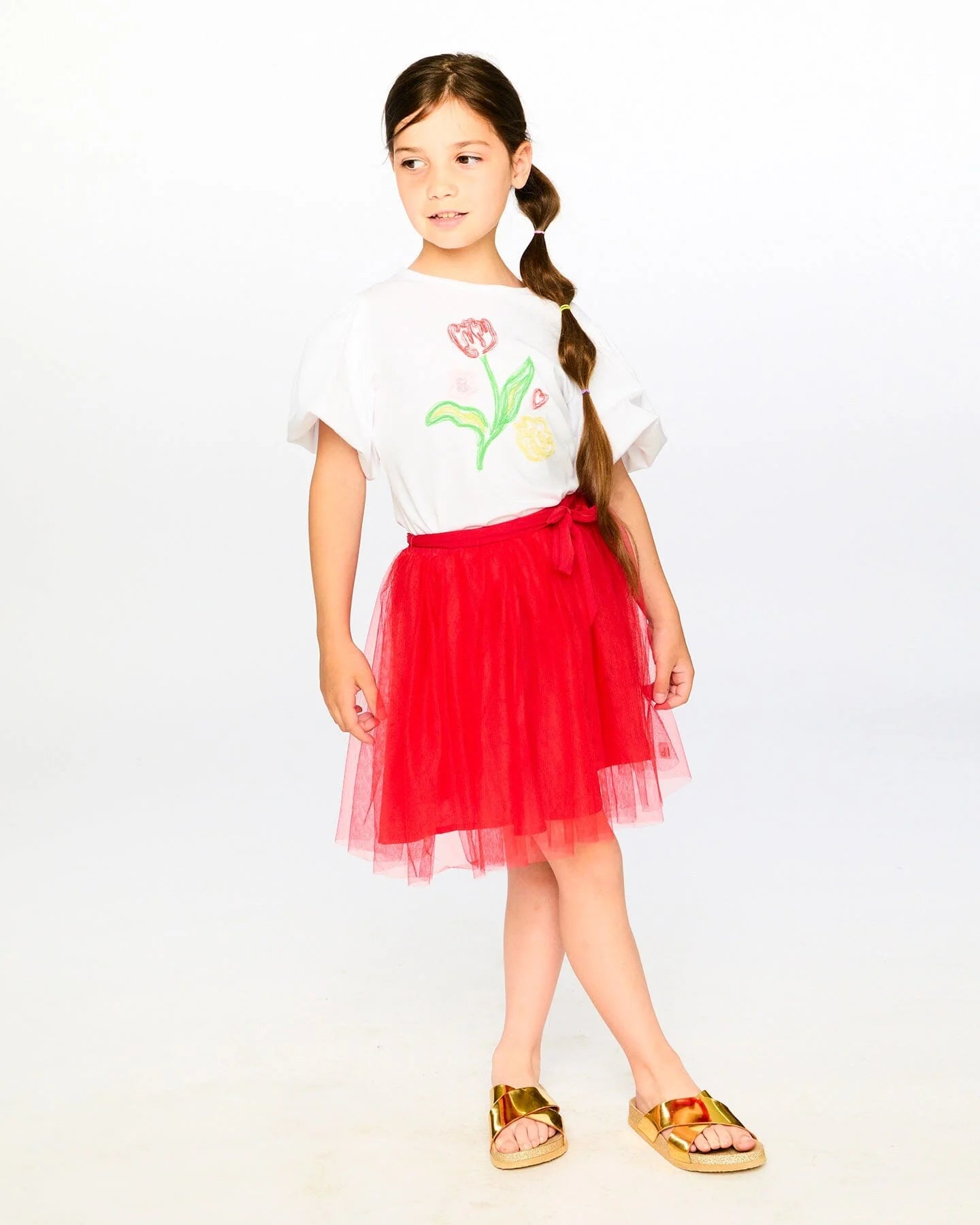 Jersey Top w/ Embroidery H30H71