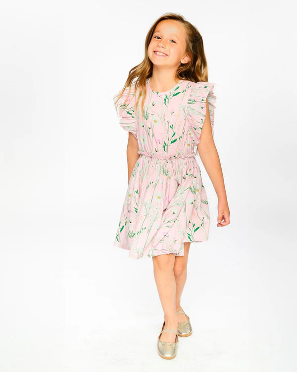 Pink Floral Dress H30K88