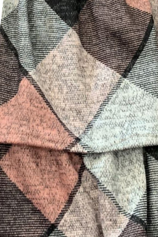 Smocked Waist Tiered Skirt J222-6537