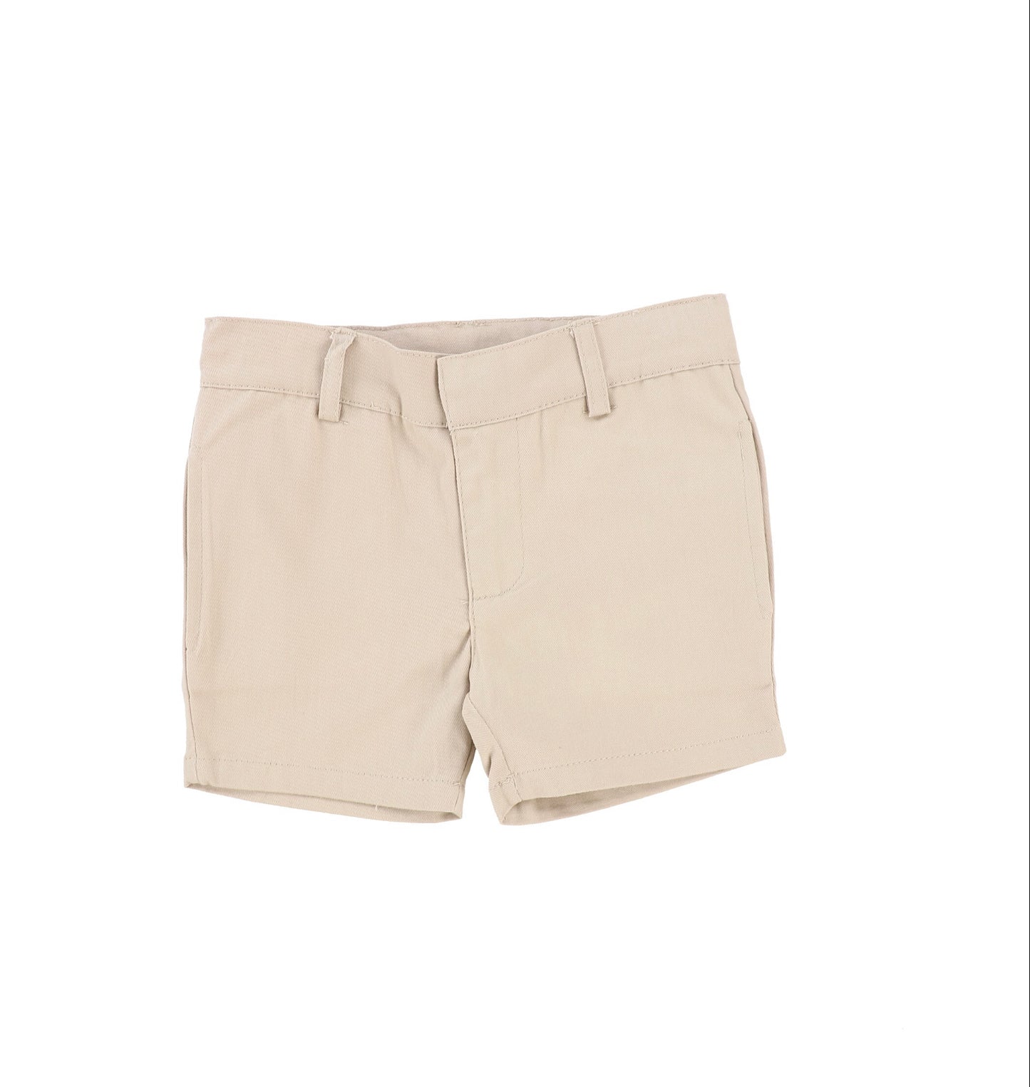 Taupe Cotton Shorts