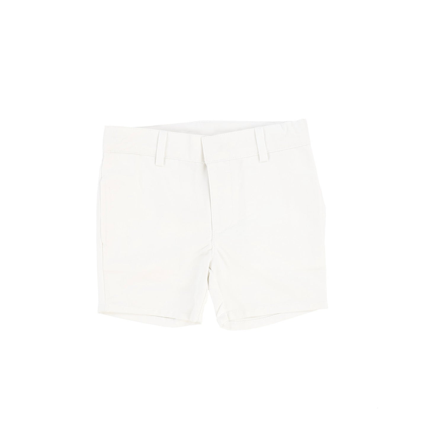 White Cotton Shorts