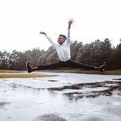 Black T.O. Stretch Pants