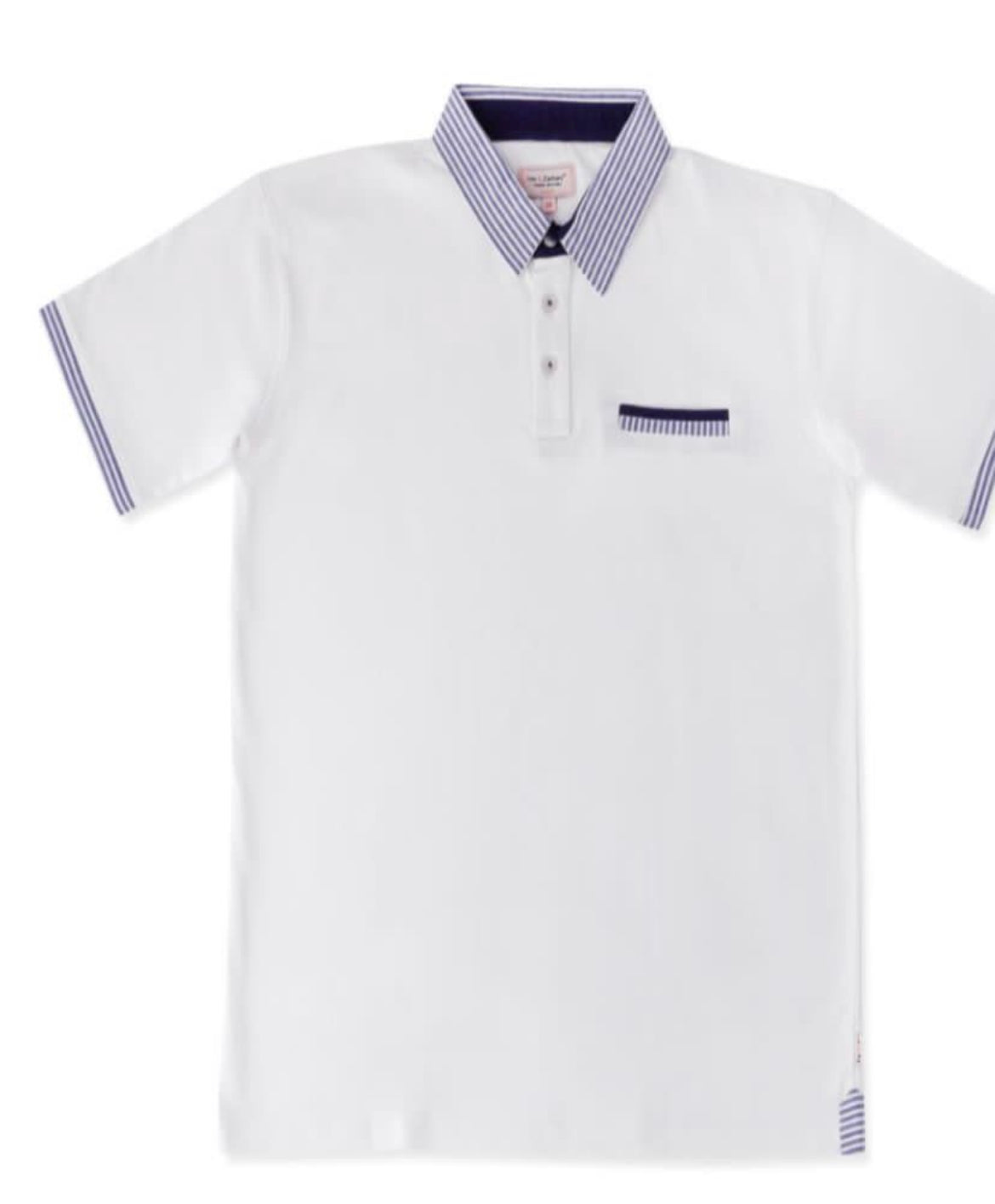 Polo P18 white/seersucker