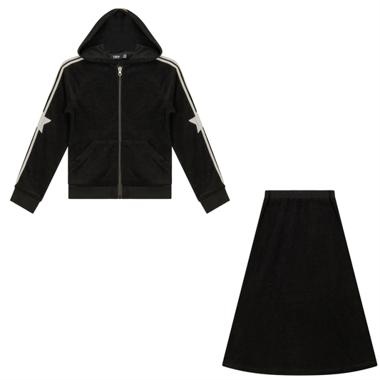 Star Stripe Terry 2 Piece cy1793