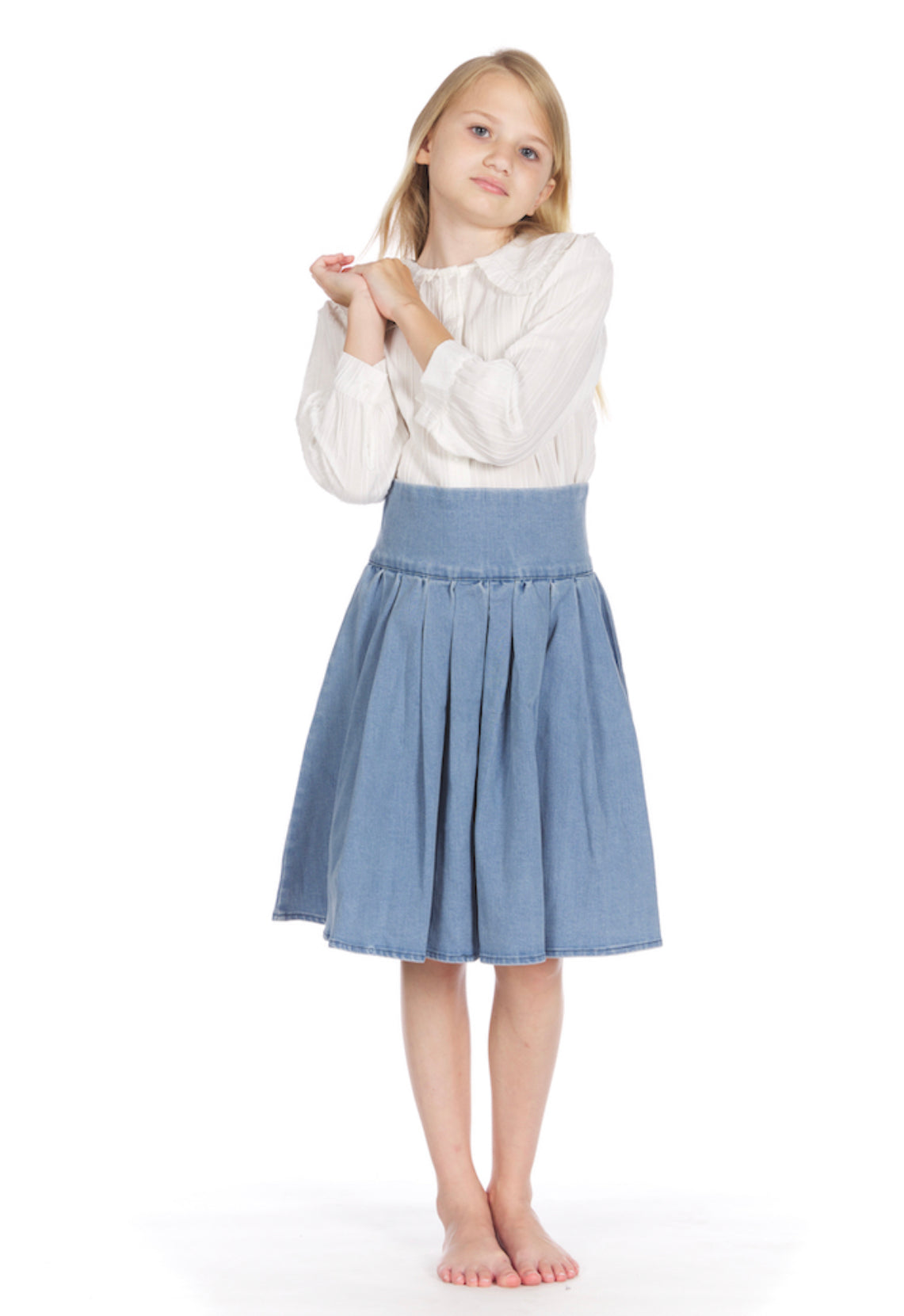 Denim Skirt D-1531