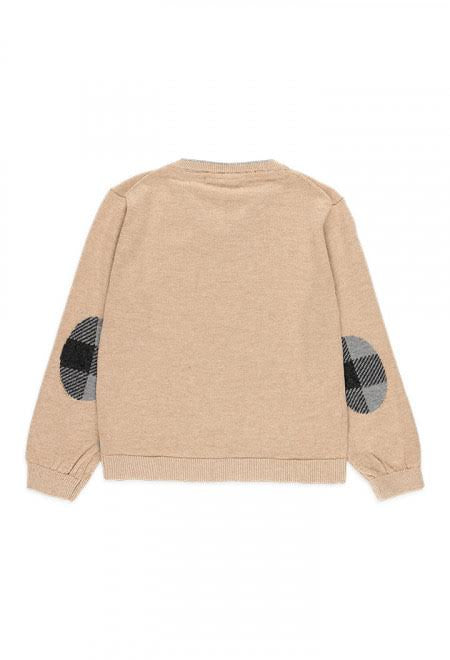 Beige Pullover Sweater 735386-7389