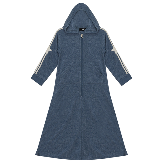 Star Stripe Terry Robe cy1793R