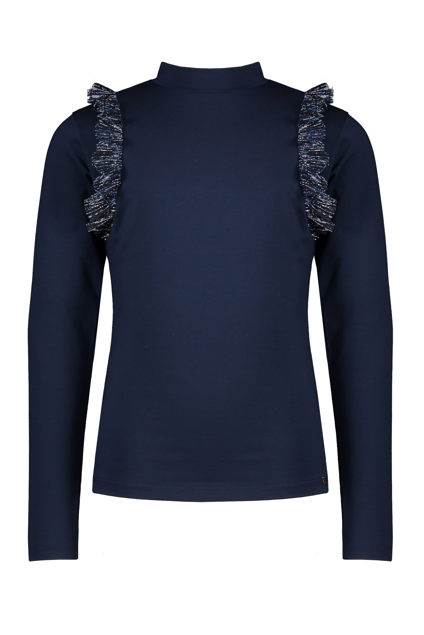 Kim Ruffle Mockneck N108-5405