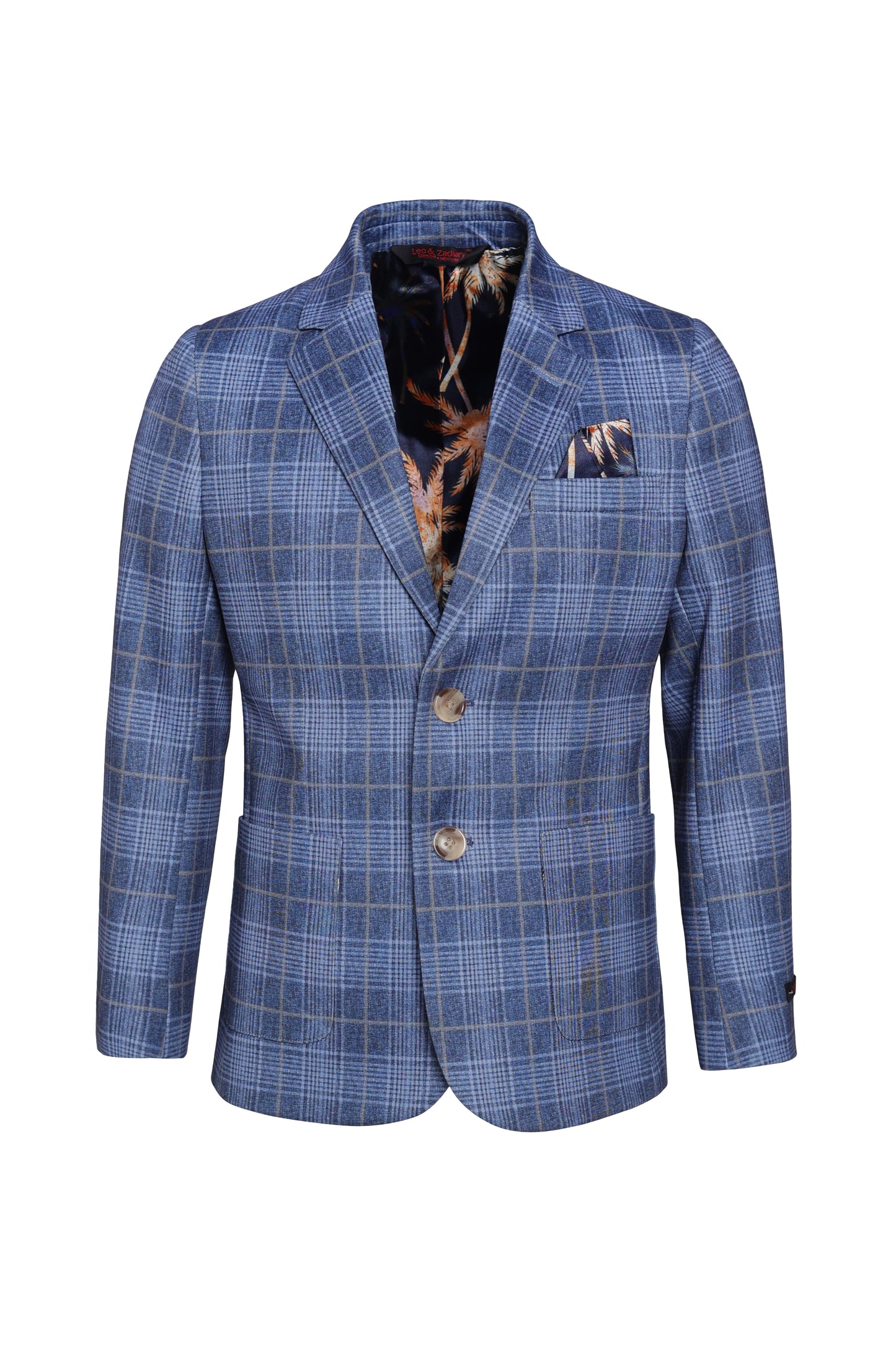 Blue/Tan Stretch Blazer BLZ 5421/5821