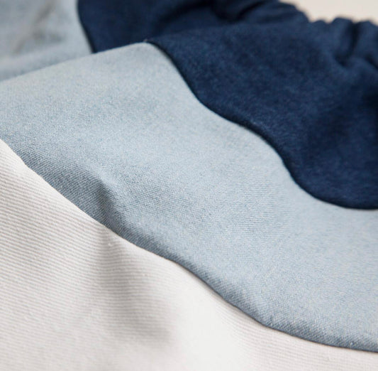 Blue Lagoon Colorblock Skirt T2025
