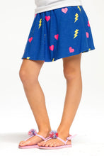 Load image into Gallery viewer, Hearts and Bolts Ruffle Skirt
