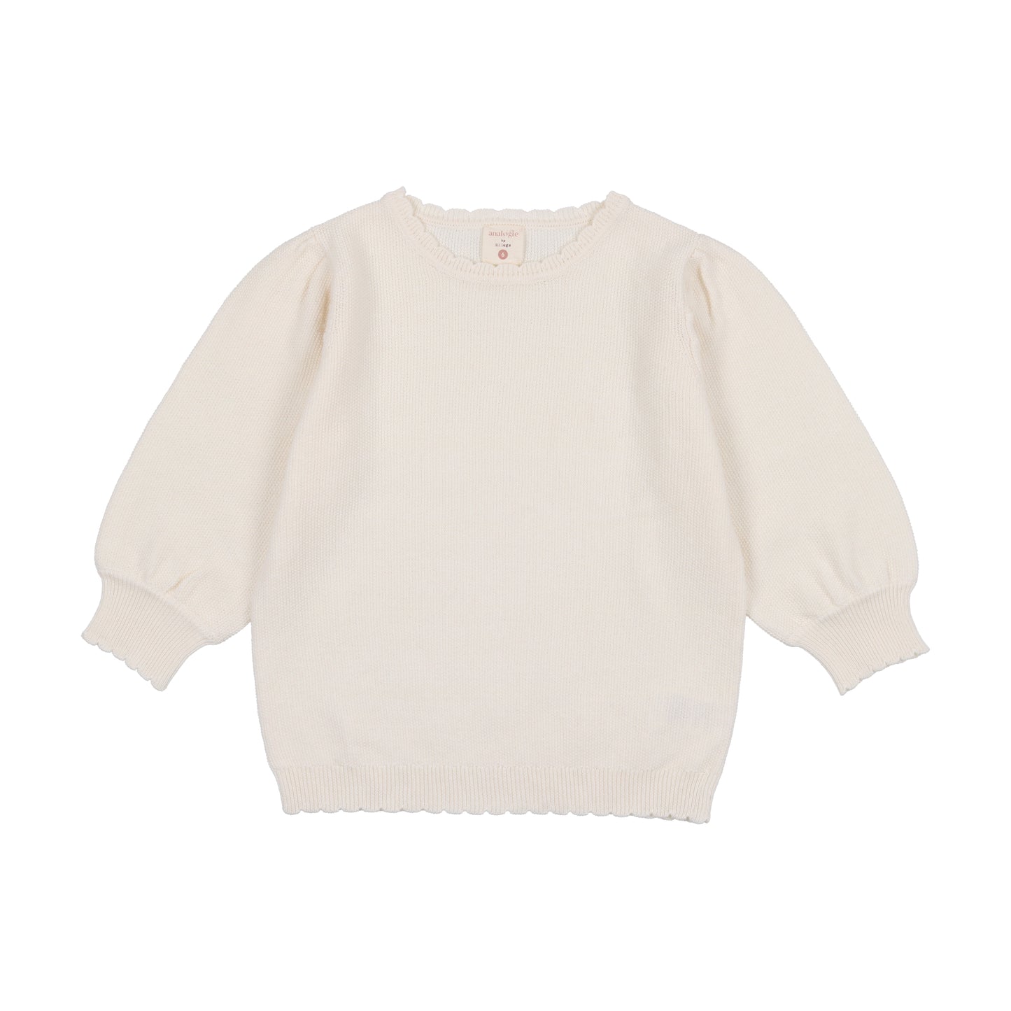 Knit Puff Sleeve Sweater KPSS