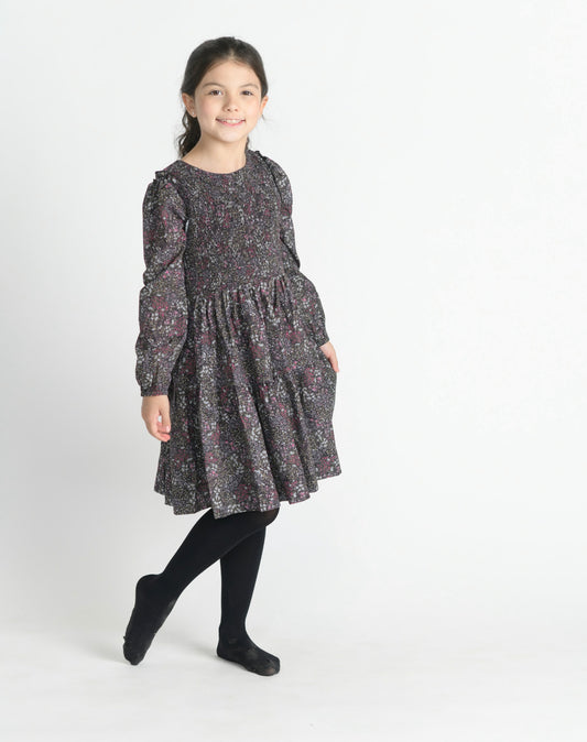 Multicolor Smocked Dress FW2175-A/B