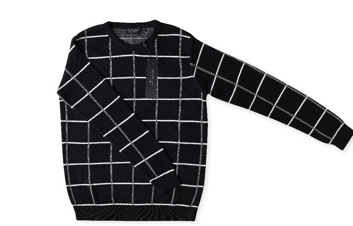 Marshall Windowpane Sweater
