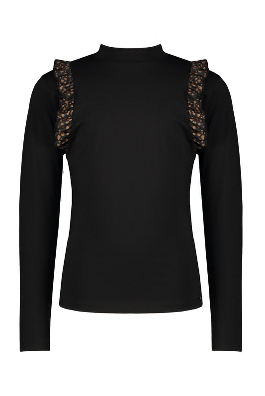 Kim Ruffle Mockneck N108-5405