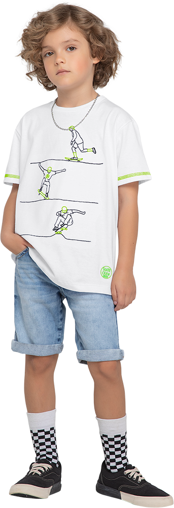 White Tee 81409