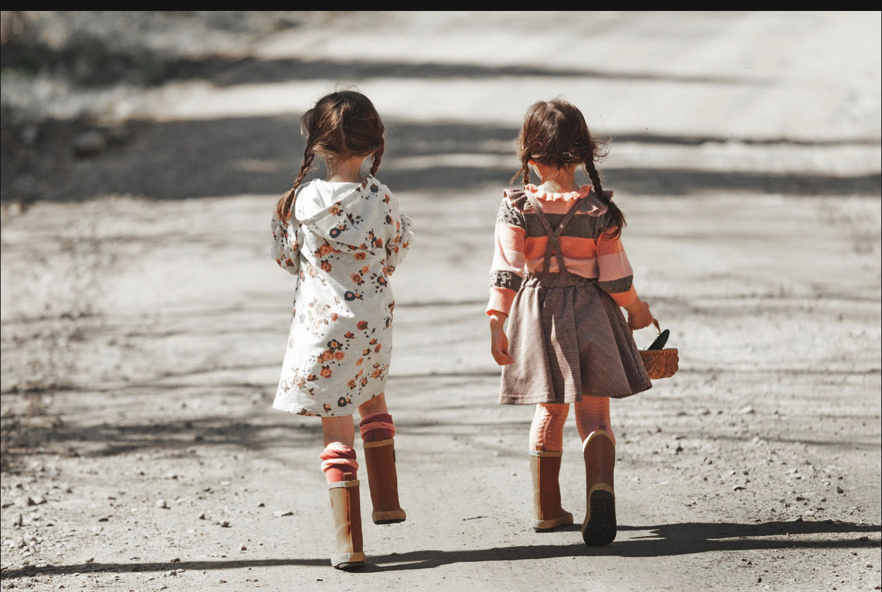 Houndstooth Suspender Skirt D20F40