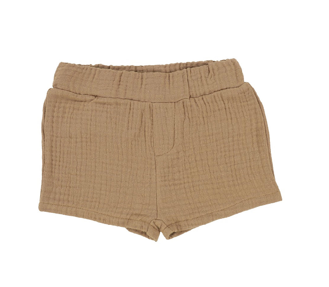 Gauze Pull-on shorts