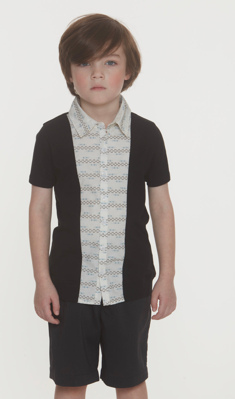 Basilico collared t