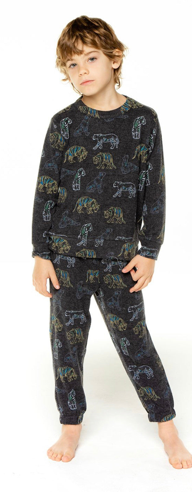 Tiger Print Pullover