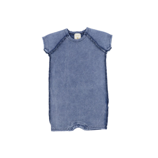 Denim Wash Romper