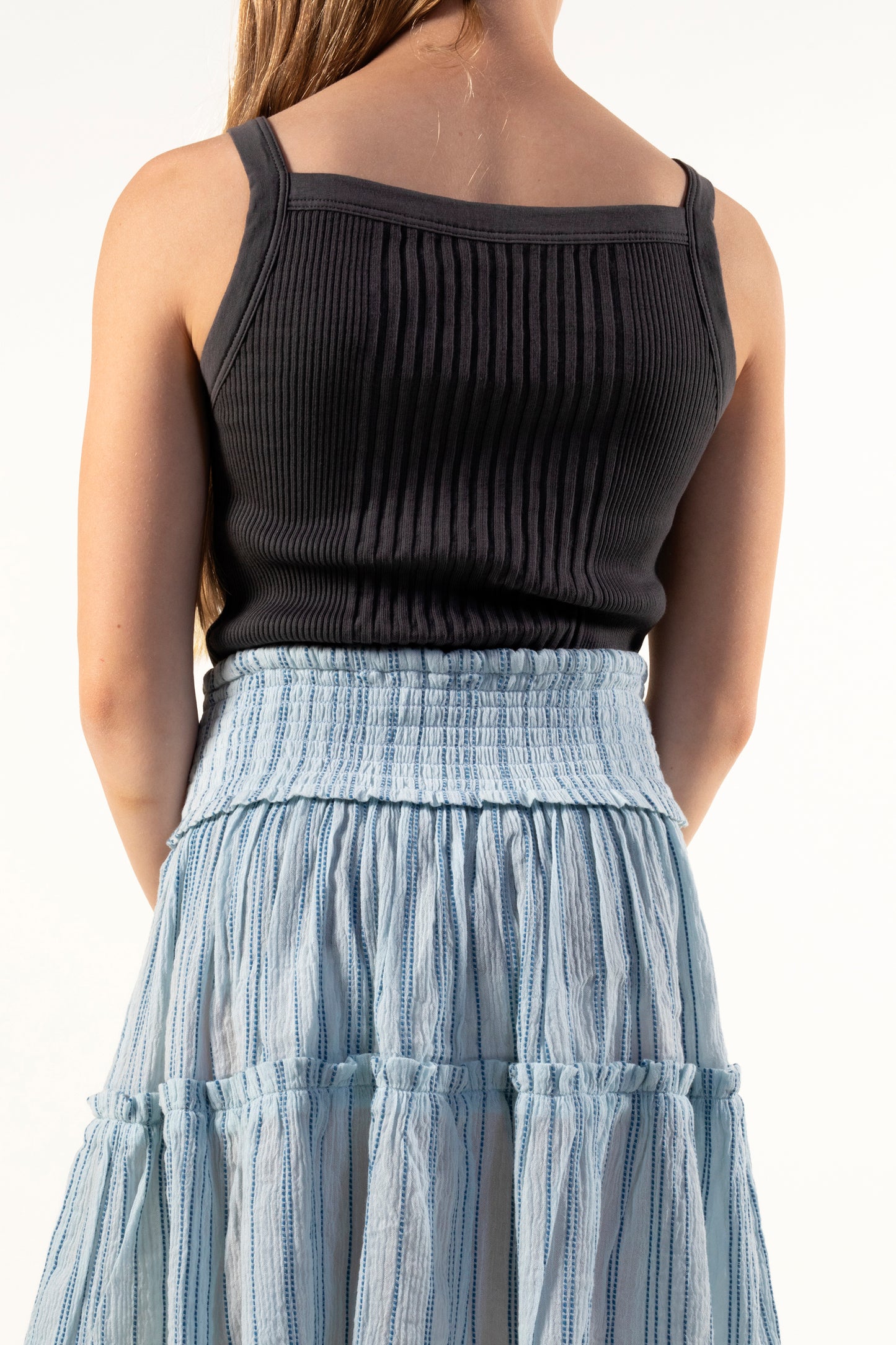 Brassilito Gauzy Blue Skirt