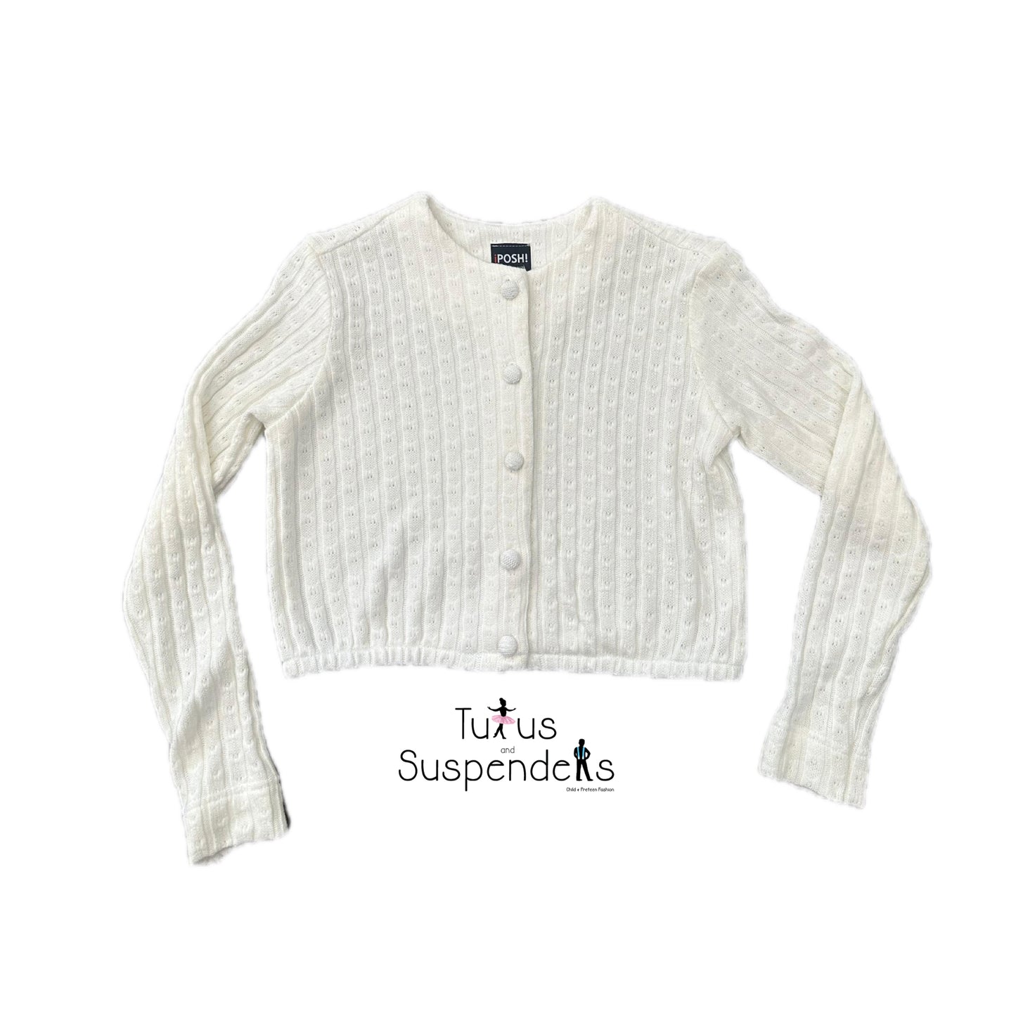 White Cardi J252-7620