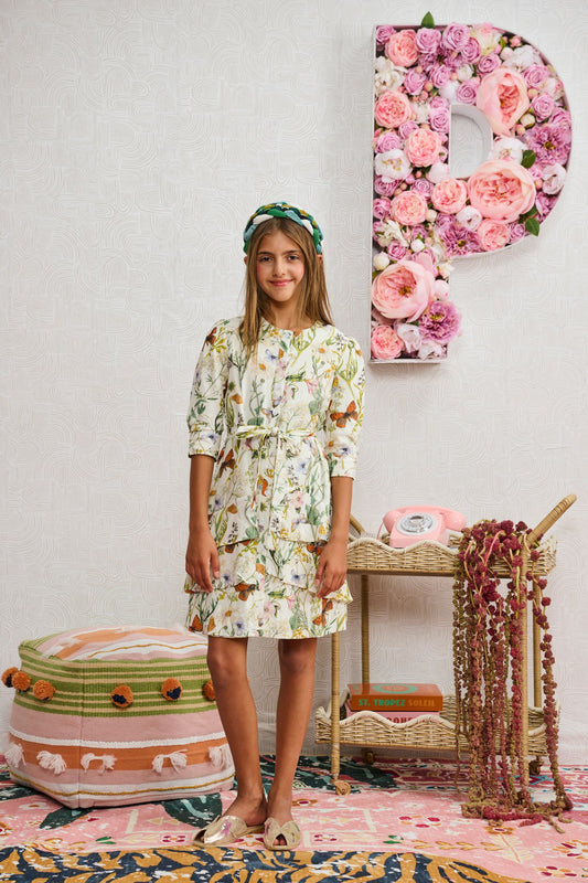 Butterfly Floral Dress 2391