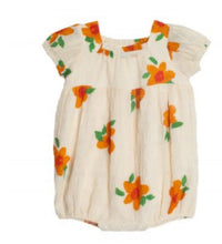 Load image into Gallery viewer, Pleated Petals Romper 6601YW
