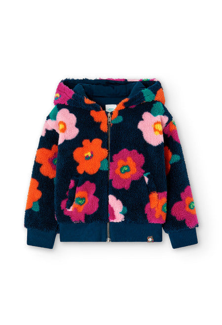 Floral Fleece Jacket 427216-9245