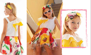 Floral Skirt SK07395