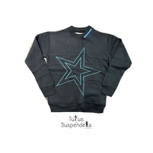 Load image into Gallery viewer, Embroidered Star Pullover Sweatshirt