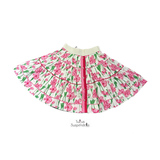 Custom Skirt w/ Faux Buttons TS 231