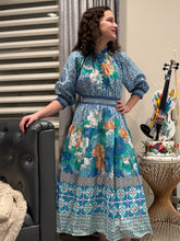 Load image into Gallery viewer, Mixed Maxi Dress D-1851