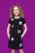 Load image into Gallery viewer, Black Icon Dress F25-800