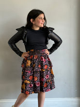 Load image into Gallery viewer, Ariella Pink Floral Multi Tiered Skirt J252-995
